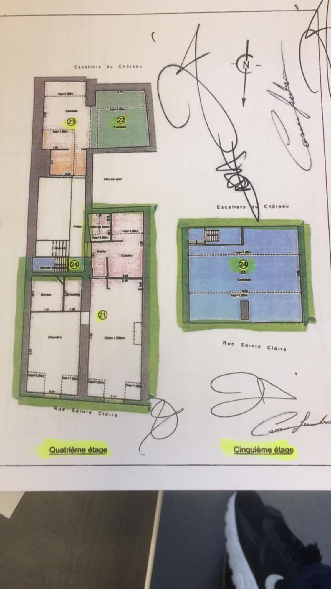 Annecy Sainte Claire Duplex Gare-Lac 4E Etage 4Ou6 Personnes Exteriér fotografie